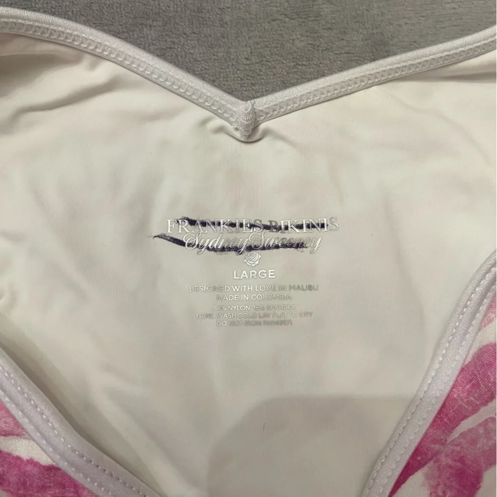 New! Frankies Bikinis X SYDNEY SWEENEY Enzo Cheeky Bikini Bottom 10723